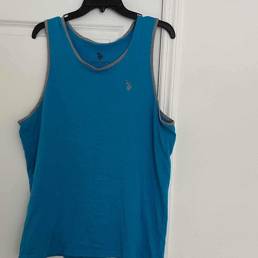 Polo by Ralph Lauren Blue Tank Top